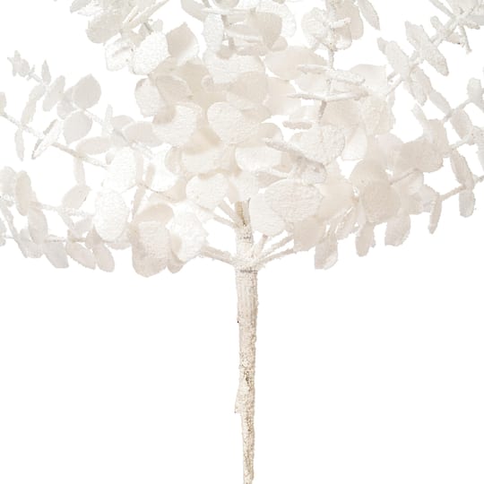 Vickerman 28" White Artificial Eucalyptus Snowy Sprays, 2ct.